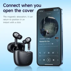 Tai Nghe Bluetooth Hoco EQ2 TWS V5.3 - Tai Nghe Không Dây Có Mic, Nghe Nhạc 7 Giờ, Thiết Kế Sang Trọng, Hỗ Trợ Siri