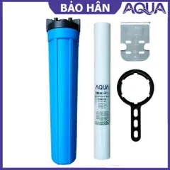 Cốc Lọc Nước Thô 20 Inch Ren 27 - Bảo Vệ Đầu Nguồn, Lọc Cặn Bẩn - Bao Gồm Lõi Lọc và Phụ Kiện Tiện Ích
