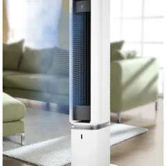 Quạt Tháp Đa Chức Năng Unold 86980 3 in 1 - Sưởi, Làm Mát, Phun Sương Tạo Ẩm - Thiết Kế Sang Trọng, Tiện Dụng Cho Mùa Hè và Đông Lạnh