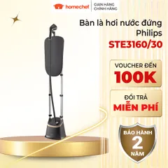 Bàn Là Hơi Nước Đứng Philips STE3170 - Công Suất 2000W, Phun Hơi Tự Động, Bảo Hành 2 Năm, Ván Ủi StyleBoard Nghiêng