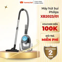 Máy Hút Bụi Philips XB2023 1800W - Đầu Hút Đa Năng, Thiết Kế Nhỏ Gọn, Bảo Hành 2 Năm, Hút Khỏe và Êm Ái