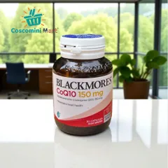 Viên uống Blackmores CoQ10 150mg - Hỗ trợ sức khỏe tim mạch và mạch máu - 30 viên nang mềm nhập khẩu từ Úc