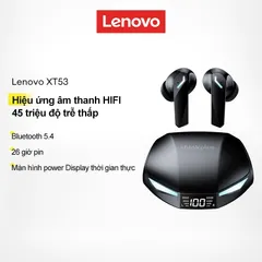 Tai Nghe Bluetooth Lenovo XT53 - Âm Thanh HIFI Khử Tiếng Ồn, Chống Nước, Pin 7 Giờ, Cảm Ứng Thông Minh
