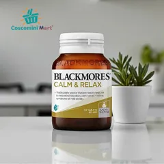 Viên uống giảm lo âu, căng thẳng thần kinh Blackmores Calm & Relax 60 viên 377383