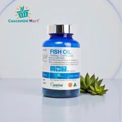 Viên Uống Dầu Cá Careline 1000mg - Hỗ Trợ Não Bộ, Thị Lực & Sức Khỏe Tim Mạch - Omega 3, DHA, EPA Cho Phụ Nữ Mang Thai & Người Cao Tuổi