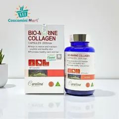 Viên uống bổ sung collagen Careline Bio Marine Collagen 2000mg - 60 viên, tăng cường độ đàn hồi và làm đẹp da từ cá biển sâu Úc.
