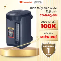 Bình thủy điện Zojirushi 4L CD-NAQ40V-BM, 730W, công nghệ Nhật Bản, chức năng rót nước chậm, LCD hiện đại, bảo hành 1 năm