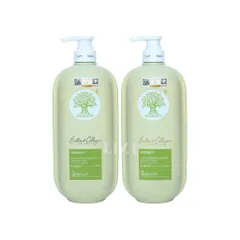 Cặp Dầu Gội Dưỡng Tóc Dầu Voudioty Biotin Collagen - Giải Pháp Sạch Sẽ và Khỏe Mạnh Cho Tóc Dầu Xanh Lá