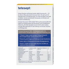 Bổ xương khớp Tetesept Glucosamin 1650mg Đức 40 viên