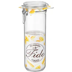 Hũ Thủy Tinh Fido Nắp Cài Kín Hơi - Dung Tích 750ml, 1L, 1.36L, Bảo Quản Thực Phẩm & Gia Vị Chất Lượng Cao Bormioli Rocco