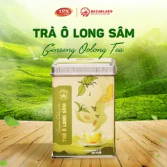 Trà Ô Long Sâm Bazanland - Đặc Sản Cao Nguyên Vị Ngọt Nhẹ Nhân Sâm, Hương Thơm Dịu Mát - Hộp 24g Thích Hợp Cho Sức Khỏe