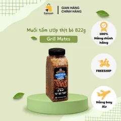Gia vị ướp thịt nướng McCormick Grill Mates Montreal 822g - Thịt bò, heo, gà thơm ngon kiểu Mỹ, không chất bảo quản, hàng nội địa Mỹ