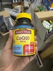 Viên uống CoQ10 Nature Made 100mg - Hỗ trợ tim mạch, 120 viên - Tăng cường năng lượng và sức khỏe tim mạch