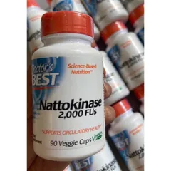 Viên Uống Nattokinase 2000 FUs 90 Viên – Hỗ Trợ Ngăn Ngừa Tai Biến & Đột Quỵ