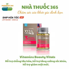 Viên uống bổ sung vitamin Beauty Vitals Siberian - Hỗ trợ làm đẹp, chống lão hóa, tăng cường sức khỏe - 30 viên