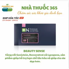 Thực phẩm bảo vệ sức khỏe Siberian Super Natural Nutrition BeautySense - Hỗ trợ làm đẹp và chống lão hóa - 20 túi 3 viên/túi