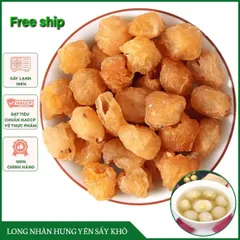 Hộp 1kg Long Nhãn Hưng Yên Sấy Dẻo Ngọt Thanh - Đặc Sản Ăn Vặt, Pha Trà, Nấu Chè, Quà Tặng Ý Nghĩa