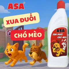Xua Đuổi Chó Mèo ASA - Chất Xịt Ngăn Chặn Thú Cưng Phóng Uế Bừa Bãi Trước Nhà - An Toàn và Hiệu Quả
