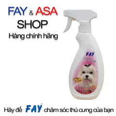 FAY Groom Sản Phẩm Vệ Sinh Không Cần Nước cho Chó Mèo - Khử Mùi, Dưỡng Lông, 300ml