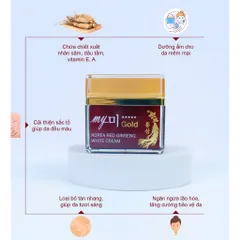 Kem dưỡng trắng da hồng sâm My Gold Hàn Quốc hộp 50g