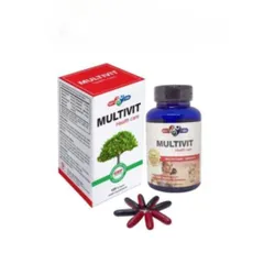 Viên Uống Multivit Bổ Sung Vitamin & Khoáng Chất – Hộp 120 Viên Tăng Cường Đề Kháng, Hỗ Trợ Khỏe Mạnh Từng Ngày