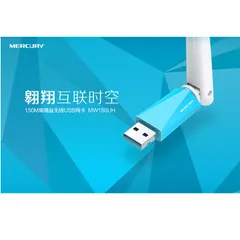 Bộ Thu Wifi USB 150Mbps Chính Hãng MERCURY - Thiết bị Kết Nối Không Dây cho Máy Tính Bàn, Tốc Độ Cao, Thiết Kế Nhỏ Gọn, Dễ Sử Dụng