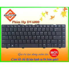 Bàn Phím Laptop HP Pavilion DV6000 - Thiết Kế US Layout, Độ Nhạy Cao, Bảo Hành 09 Tháng, Thao Tác Thay Thế Dễ Dàng