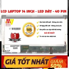 Màn Hình Laptop Samsung 14 Inch (1366x768) Chính Hãng NP-R425 NP-R428 NP-R430 NP-R440 NP-R480 - Bảo Hành 12 Tháng