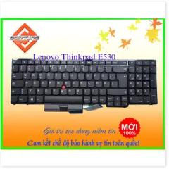 Bàn Phím Laptop Lenovo ThinkPad E530 E535 E530C - Thay Thế Chính Hãng, Độ Nhạy Cao, Bảo Hành 9 Tháng