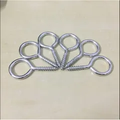 Combo 10 Vít Khoen Tròn Treo Móc Màng - Dụng Cụ Cầm Tay Chất Liệu Hợp Kim Thép Cho Gia Đình và DIY
