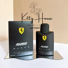 Nước Hoa Nam Scuderia Ferrari Black EDT 125ml - Hương Thơm Tươi Mát, Sang Trọng, Phong Cách Hiện Đại và Nam Tính