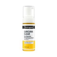 Sữa Rửa Mặt Tạo Bọt Neutrogena Curcuma 150ml - Làm Dịu Da, Mờ Thâm, Chăm Sóc Da Nhạy Cảm Hàng Ngày