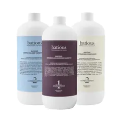 Dầu Gội Xả Batious 500ml - Phục Hồi Tóc Hư Tổn, Dưỡng Ẩm & Kiềm Dầu, Phù Hợp Nam Nữ, Công Thức Keratin & Collagen