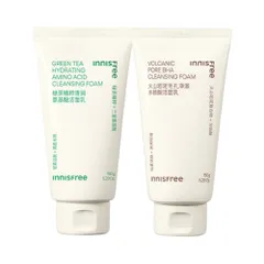 Sữa Rửa Mặt Innisfree Green Tea & Volcanic BHA 150ml - Dưỡng Ẩm, Kiểm Soát Nhờn, Làm Sạch Sâu Cho Da Nhạy Cảm và Da Dầu