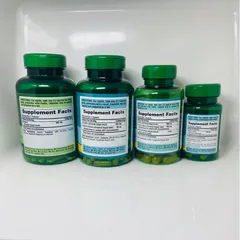 Viên Uống Tinh Bột Nghệ Puritan's Pride - Hỗ Trợ Tiêu Hóa, Làm Đẹp Da, Chống Lão Hóa, 500mg, 180 Viên