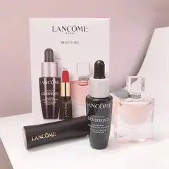 Set nước hoa La Vie Est Belle 4ml, Serum Génifique 10ml & Son L’Absolu Rouge Drama Matte 505 - Bộ quà làm đẹp hoàn hảo