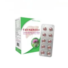 Viên uống giải độc gan Cadumarin Fort - Hỗ trợ bổ gan hiệu quả với Silymarin & Vitamin B - Hộp 100 viên nén