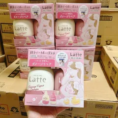 Cặp Dầu Gội Xả Latte Kracie Nội Địa Nhật 400ml - Chăm Sóc Tóc Chất Lượng, Phục Hồi Tóc Hư Tổn, Dưỡng Ẩm Mềm Mượt
