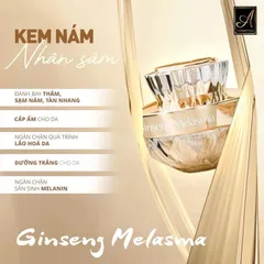Kem Nám Nhân Sâm A Cosmetics 25g - Kem Dưỡng Trắng, Giảm Thâm Nám, Chống Lão Hóa Da, Chính Hãng Việt Nam