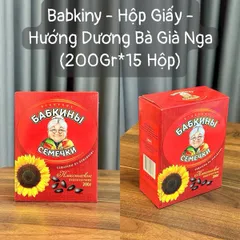 Hạt Hướng Dương Rang Nguyên Vỏ 200g - Đậu Hạt Ngon Ngọt, Tươi Mát, Thích Hợp Cho Bữa Tiệc & Snack!