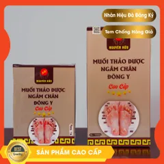 Muối Ngâm Chân Thảo Dược Đông Y Cao Cấp Nguyên Hữu - Giảm Đau, Thải Độc, Thư Giãn, Hỗ Trợ Sức Khỏe Chân