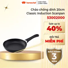 Bộ 2 Chảo Chống Dính Scanpan Classic 20cm & 26cm - An Toàn, Bền Bỉ, Phù Hợp Mọi Bếp, Bảo Hành 3 Năm Chính Hãng