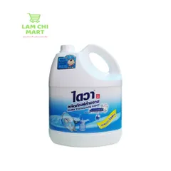 Nước Rửa Chén Daiwa Không Mùi An Toàn Cho Gia Đình - Đánh Bay Vết Bẩn, Diệt Khuẩn 3.6L Chính Hãng Thái Lan