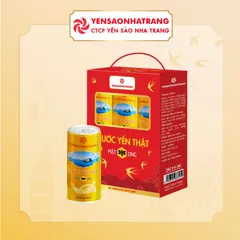 Lốc 6 Lon Nước Yến Thật - Vị Mật Ong