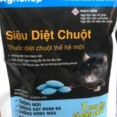 5 gói  diệt chuột sinh học  dạng viên nén tiện lợi, hiệu quả sau 5 ngày, dễ sử dụng cho gia đình và nông trại ( kèm 1 gói kiến ).