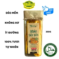 [Ăn là ghiền] Xoài sấy dẻo hộp/túi 350g, làm quà Tết, quà tặng, street food - VizaFood