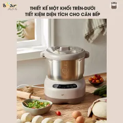 Máy trộn bột Bear DM-B70V1 7L - Thiết bị làm bánh đa năng với chức năng trộn và ủ bột hoàn hảo, dễ dàng tạo bánh ngon tại nhà.