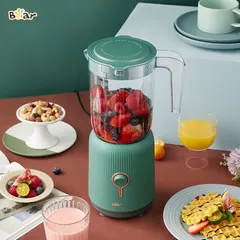 Máy Xay Sinh Tố Bear BL-B10V2 Đa Năng 3 Cối Xay Thịt, Hoa Quả, Hạt, Công Suất 300W - Bảo Hành 18 Tháng