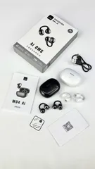 Tai Nghe Phiên Dịch WiWU W04 AI OWS - Bluetooth 5.3, Thời Gian Thực, Thiết Kế Nhẹ, Chống Rơi, Đa Ngôn Ngữ - Giải Pháp Dịch Nhanh Tiện Lợi