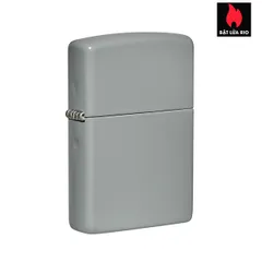 Bật Lửa Zippo 49452 - Màu Xám Phẳng Chống Gió, Thiết Kế Sang Trọng, Đồ Chơi Chính Hãng Từ Mỹ, Quà Tặng Thú Vị